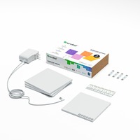 Nanoleaf Canvas Starter Kit - 4-pack, Lumière LED 1200K - 6500K