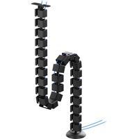 Neomounts ADS06-130BL, Guide-câble Noir