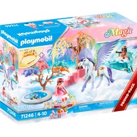 PLAYMOBIL Magie - Pique-nique avec la calèche de Pegasus, Jouets de construction 