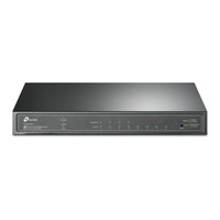 TP-Link Omada SG2008P JetStream Smart Switch Gigabit 8 ports Noir, 4x PoE+