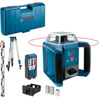 Bosch BOSCH GRL 400H Set + Tricase COFFER, Laser rotatif Bleu