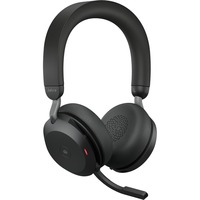 Jabra Evolve2 75 casque on-ear Noir, Link380a, Microsoft Teams