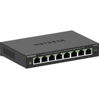 Netgear Switch Gigabit Ethernet Plus 8 ports (GS308Ev4) Noir, Unmanaged