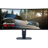 Alienware AW3425DW 34" Moniteur UltraWide gaming incurvé Bleu foncé, 1x DisplayPort, 2x HDMI, 1x USB-C, 1x USB-A, 240 Hz