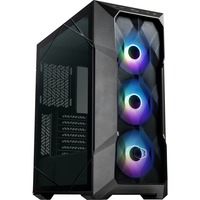 Cooler Master MasterBox TD500 Mesh V2 boîtier midi tower Noir | 2x USB-A | 1x USB-C | RGB | Verre Trempé