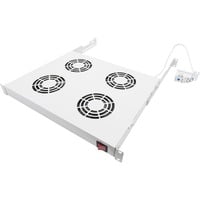 Digitus Unité de ventilation pour une installation variable de 483 mm (19"), Module de ventilation Gris