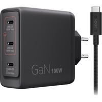 Lenovo LNV Chargeur multiport USB-C 100 W GaN Noir