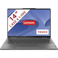 Lenovo Yoga 7 14AHP9 (83DK0062MB) 14" PC portable 2 en 1  Gris foncé | Ryzen 7 8840HS | Radeon 780M | 16 Go | SSD 1 To