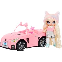 MGA Entertainment Na! Na! Na! Peluche Surprise Convertible, Jeu véhicule Rose clair