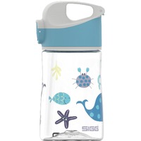 SIGG Miracle Ocean Friend, Gourde Transparent/Bleu, 0,35 litre