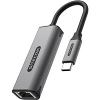 Sitecom USB-C > Ethernet 2.5 Gigabit, Adaptateur Gris, 0,15 mètres