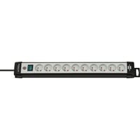 Brennenstuhl Premium-Line multiprise à 10 prises Noir/gris clair, 10x prises