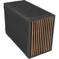 Lian Li DAN Cases B4 Walnuss boîtier mini tower Noir/bois | 2x USB-A | 1x USB-C