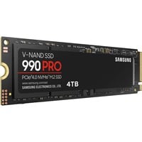 SAMSUNG 990 PRO 4 To SSD MZ-V9P4T0BW, PCIe Gen 4.0 x4, NVMe 2.0