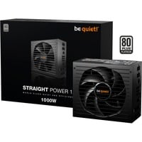 be quiet! Straight Power 12 Platinum alimentation  modulaire 1000 watt Noir, 1x 12V-2x6, 4x PCIe