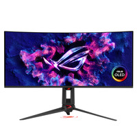 ASUS ROG Swift OLED PG34WCDN 34" Moniteur UltraWide gaming incurvé  Noir, 360 Hz, HDMI, DisplayPort 2.1, USB-C 90W PD