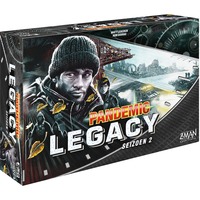 Asmodee Pandemic: Legacy saison 2, Jeu de société Néerlandais, Black Edition, 2 - 4 joueurs, 60 minutes, 14 ans et plus