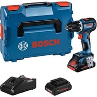 Bosch BOSCH GSR 18V-90 C 2x 4,0Ah Proco. LBOXX, Perceuse/visseuse Bleu/Noir