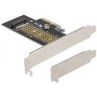 DeLOCK PCIe x4 > 1x M.2 interne NVMe-LP, Carte d'interface 