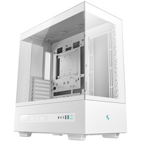 DeepCool CH690 DIGITAL boîtier midi tower Blanc | 2x USB-A | 1x USB-C | Verre Trempé