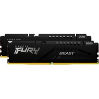 Kingston FURY FURY 64 Go DDR5-6400 (2x 32 Go) Kit, Mémoire vive Noir, FURY Beast, XMP 3.0, EXPO
