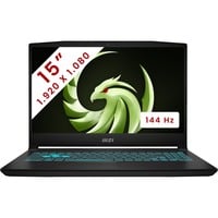 MSI Bravo 15 (C7VF-002BE) 15.6" PC portable gaming Noir | Ryzen 7 7735HS | RTX 4060 | 16 Go | 512 Go SSD | 144 Hz