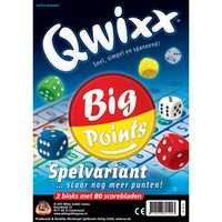 White Goblin Games Qwixx: Big Points, Jeu de dés Néerlandais, Extension, 2 - 5 joueurs, 15 minutes, 8 ans et plus