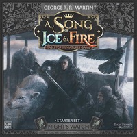 Asmodee A Song of Ice & Fire: Night's Watch Starter Set, Jeu de dés Anglais, 2 joueurs, 45 - 60 minutes, à partir de 14 ans