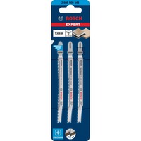 Bosch 2 608 900 543 Lame de scie sauteuse, à chantourner et sabre Lames de scie sauteuse Bimétal 3 pièce(s) Lames de scie sauteuse, Panneau laminé, Bimétal, Gris, 2 mm, 5 cm