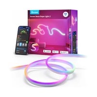 Govee Neon Rope Light 2 (3 mètres), Bande LED Blanc, 2,4GHz-wifi + Bluetooth