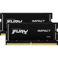 Kingston FURY Kit DDR5-6000 32 Go, Mémoire vive Noir, KF560S38IBK2-32, Impact, XMP