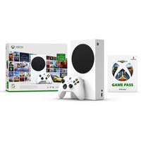 Microsoft Xbox Series S, 512 Go - Game Pass Ultimate Bundle, Console de jeu Blanc/Noir, 3 mois de Xbox Game Pass Ultimate inclus