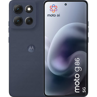 Motorola moto g86 5G smartphone Bleu foncé, 256 Go, Dual-SIM, Android
