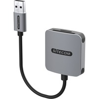 Sitecom USB Card Reader UHS-I (104MB/s), Lecteur de carte Gris
