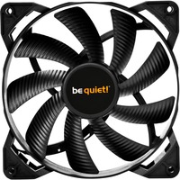 be quiet! Pure Wings 2 Boitier PC Ventilateur 12 cm Noir, Ventilateur de boîtier Noir, Ventilateur, 12 cm, 1500 tr/min, 20,2 dB, 51,4 cfm, 87 m³/h
