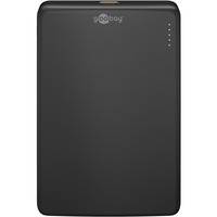 goobay Powerbank magnétique sans fil de 5 000 mAh Noir, 1x USB-C + Chargement sans fil, Power Delivery