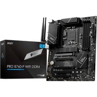 MSI PRO B760-P WIFI DDR4 socket 1700 carte mère socket 1700 RAID, 2.5 Gb-LAN, WiFi, BT, Sound, ATX