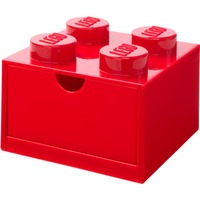 Room Copenhagen Tiroir à briques LEGO 4 rouge, Boîte de rangement Rouge