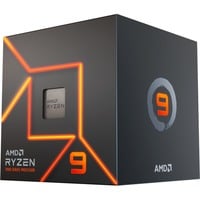 AMD Ryzen 9 7900, 4,0 GHz (5,4 GHz Turbo Boost) socket AM5 processeur Unlocked, Boxed, Wraith Stealth, processeur en boîte