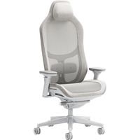 Fractal Design Refine 2 Mesh Light, Siège gaming Gris clair/Blanc