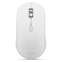 Lenovo Yoga Silent Bluetooth Mouse, Souris Blanc/gris, Bluetooth 5.3, 4000 DPI, silencieuse
