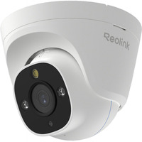 Reolink RP-PCT8M, caméra de sécurité PoE 4K/8MP intelligente avec vision nocturne IR et couleur, Caméra de surveillance Blanc