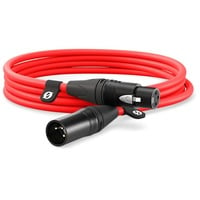 Rode Microphones XLR-3, Câble Rouge, 3 mètres