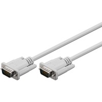 goobay Câble de moniteur VGA Gris, 5 mètres