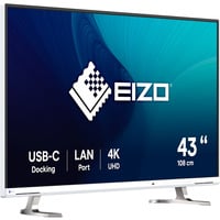 EIZO FlexScan EV4340X 42.5" 4K UHD Moniteur Blanc