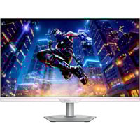 GIGABYTE M27Q2 QD ICE 27" Moniteur gaming  Blanc, 2x HDMI, DisplayPort, 2x USB-A, USB-B, USB-C, 210 Hz (OC)
