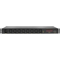 LogiLink PDU C13 à 8 voies commutable par IP Noir