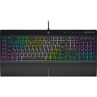 Corsair K55 RGB PRO XT, clavier gaming Noir, Layout BE, Membrane, LED RGB