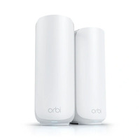 Netgear Orbi 370 système Wi-Fi Mesh, système Wi-Fi 7 Mesh Dual-Band, 2 pièces, Routeur maillé Blanc, 1x routeur Orbi Wi-Fi 7 (RBE371), 1x satellite Orbi Wi-Fi 7 (RBE370)