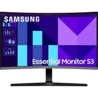 SAMSUNG Essential S27D396GAU 27" Moniteur incurvé  Noir, 100 Hz, VGA, HDMI, Audio